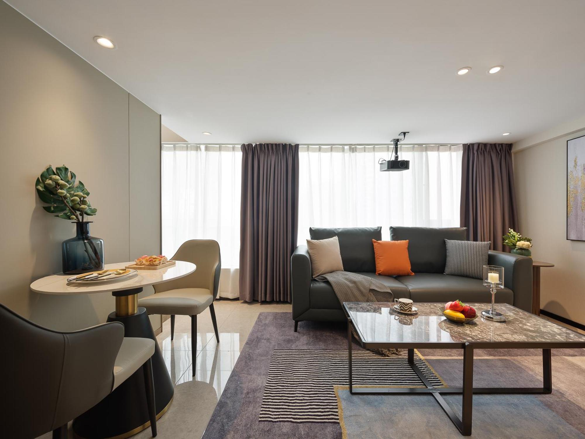 East Maple Hotel Apartment - Guangzhou Financial City Sanxi Metro Station Exterior foto