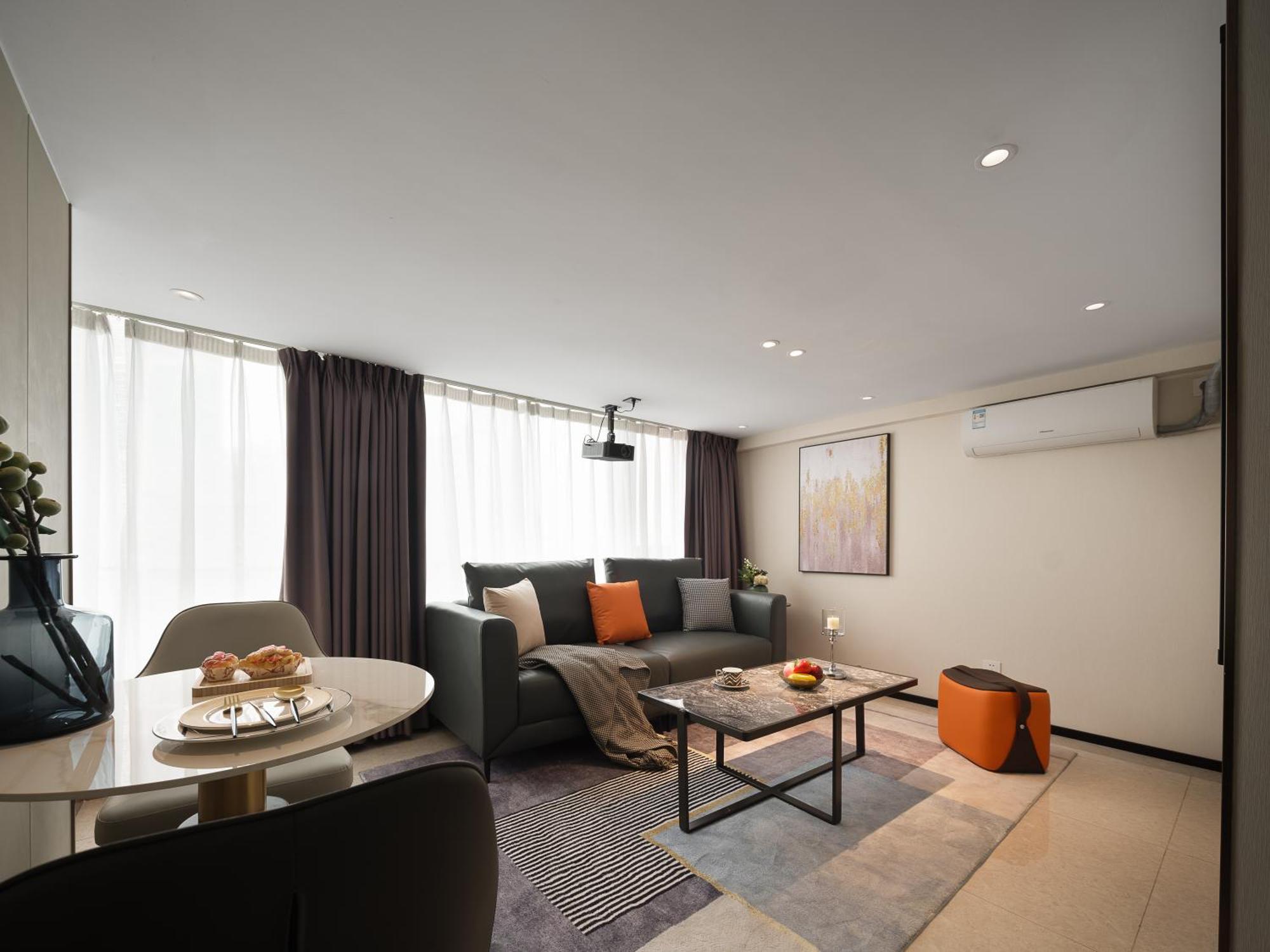 East Maple Hotel Apartment - Guangzhou Financial City Sanxi Metro Station Exterior foto