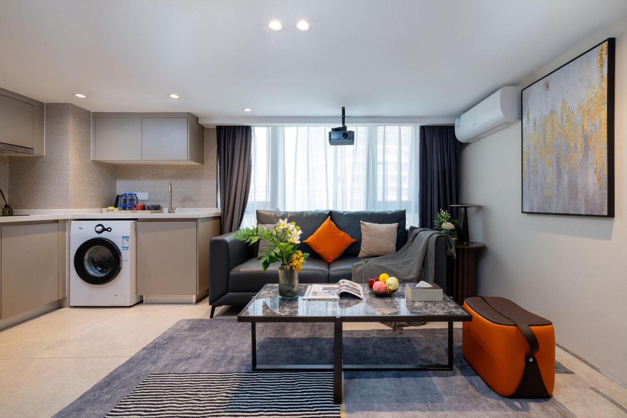 East Maple Hotel Apartment - Guangzhou Financial City Sanxi Metro Station Exterior foto